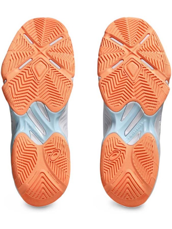 Ženski dvoranski copati ASICS Gel Blade FF white/grey blue